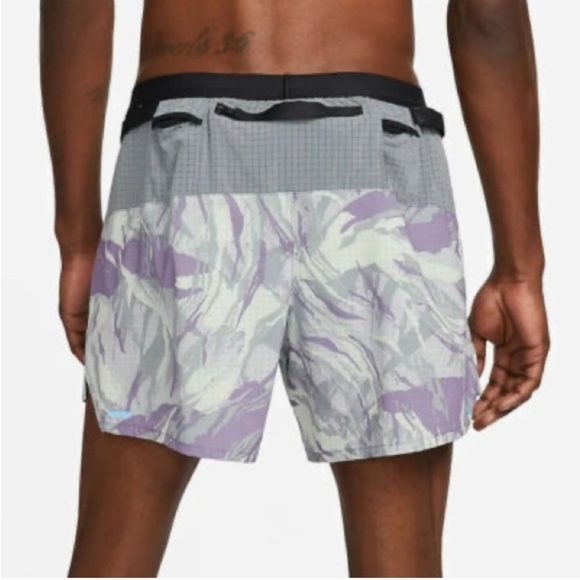 Nike Flex Stride Trail Running 5" Dri-FIT Woven Shorts Men’s DM4652 013 - Picture 3 of 5